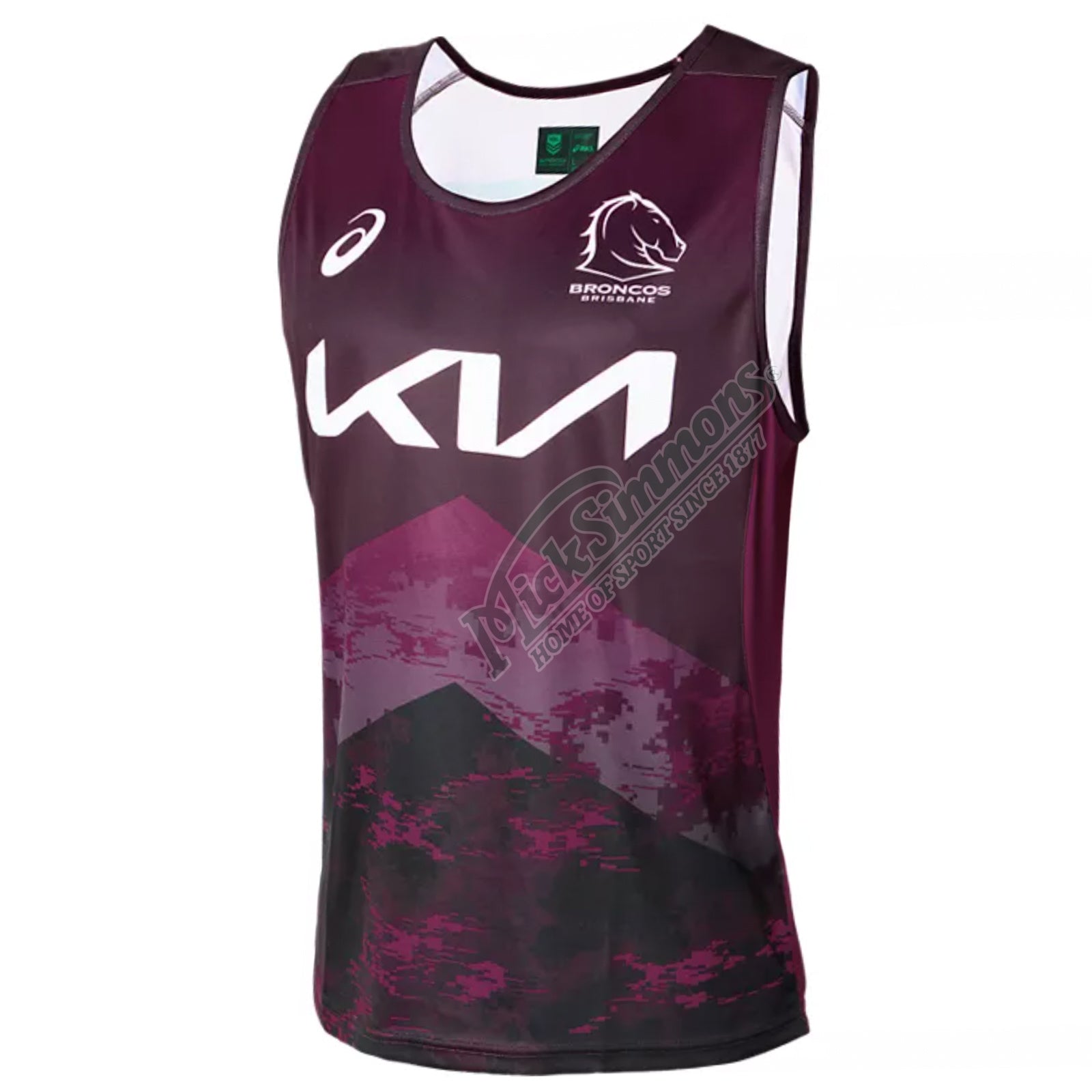 【激レア・ラグビー】Brisbane Broncos シングレット 激レア・ラグビー】Brisbane Broncos シングレット - メルカリ