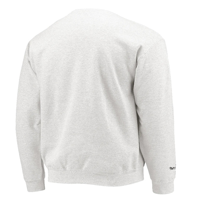 Charlotte Hornets UNDERSCORE Crew Long Sleeve Sweatshirt by Mitchell & Ness - new