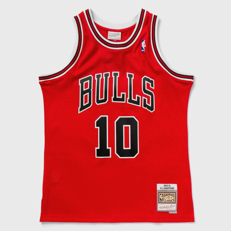 Chicago Bulls 1990-91 BJ Armstrong Hardwood Classics Swingman Jersey by Mitchell & Ness - new