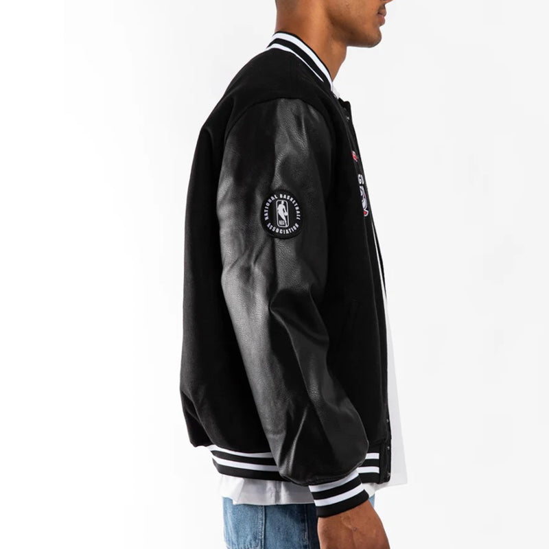 Chicago Bulls Aberdeen Letterman Jacket NBA by Mitchell & Ness - new
