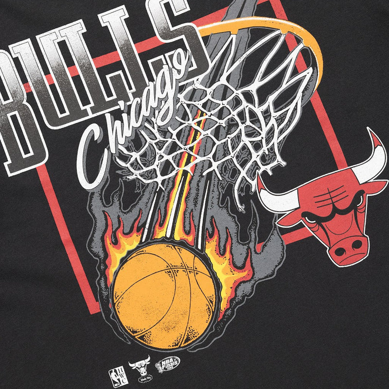Chicago Bulls Nothing But Net Vintage NBA T-Shirt by Mitchell & Ness - new