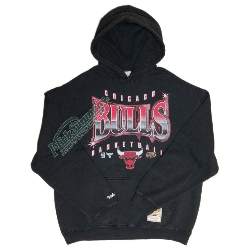 Chicago Bulls NBA Glow Up Hoodie By Mitchell & Ness - new
