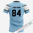 Cronulla Sharks Men's Home Supporter Jersey NRL Rugby League by Burley Sekem - new