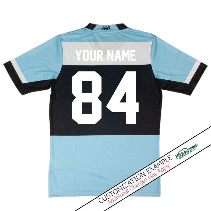 Cronulla Sharks Men's Home Supporter Jersey NRL Rugby League by Burley Sekem - new