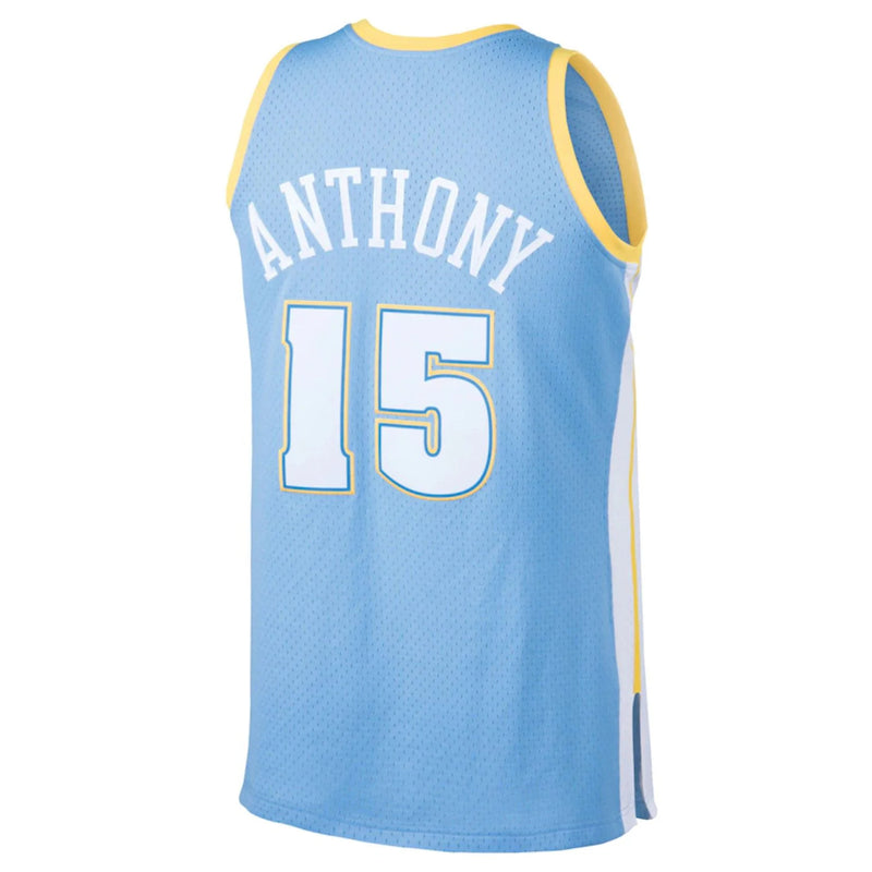 Denver Nuggets Carmelo Anthony 2003-04  Hardwood Classics Swingman Jersey by Mitchell & Ness - new