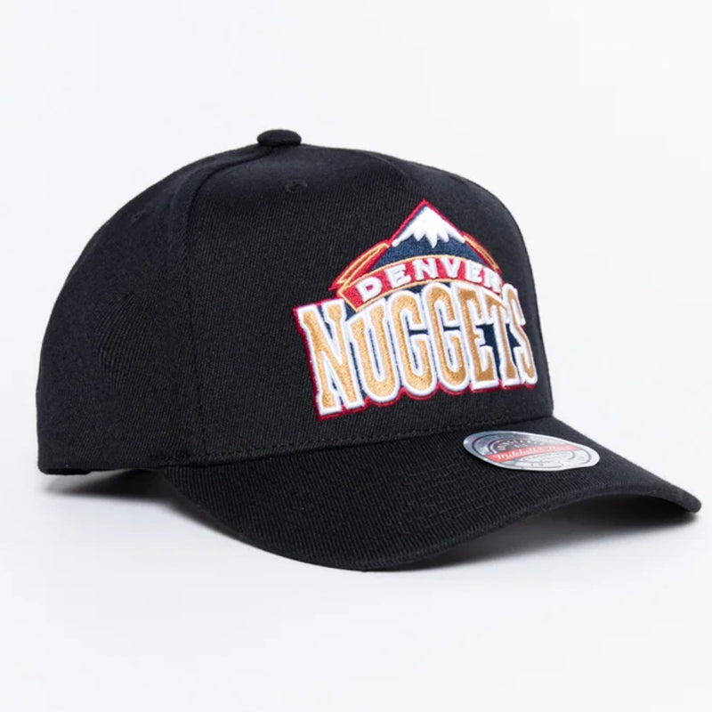 Denver Nuggets Team Colour Logo MPV Snapback Cap by Mitchell & Ness - new