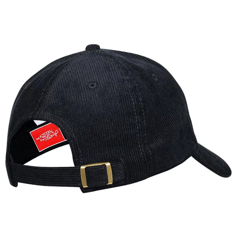 Cronulla Sharks NRL Team Colour Corduroy Curved Strapback Cap Rugby League by American Needle