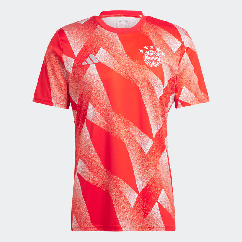 FC Bayern Munich 2023/24 Men's Pre-Match Football Jersey by adidas - new