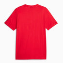 Ferrari Race Men's Tonal Big Shield T-Shirt Rosso Corsa by Puma - new