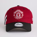 Manchester United FC Adult 9Twenty  Bar Stripe Cap Adjustable Strapback Football (Soccer) By New Era - new