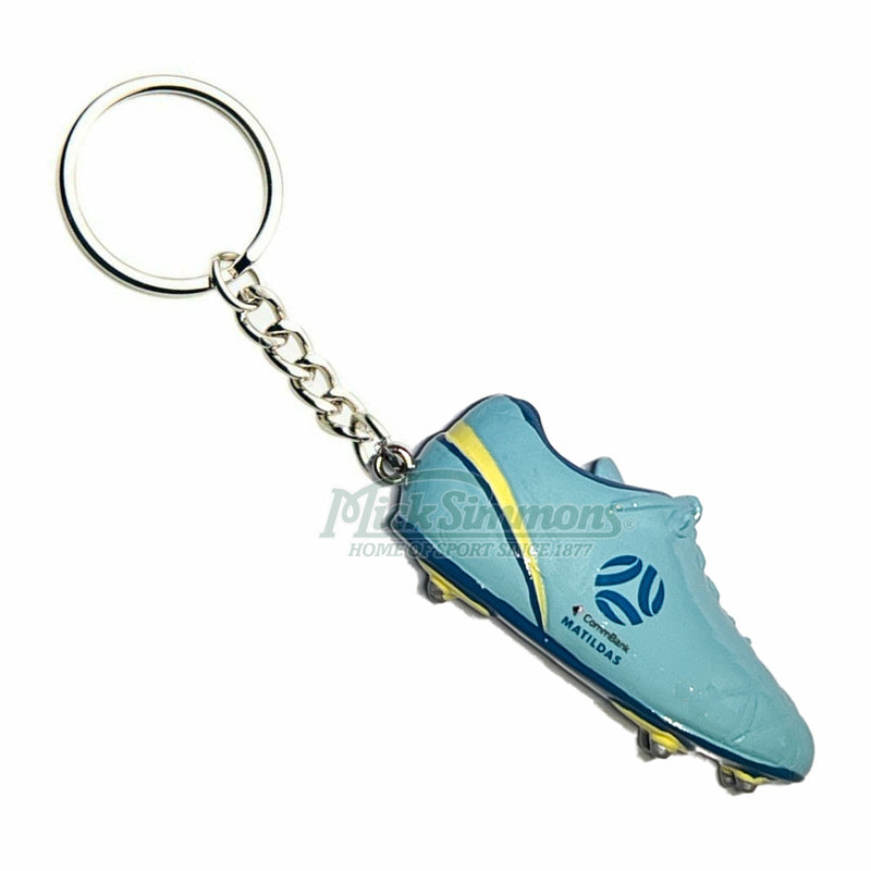 Football Australia Matildas FFA Boot PVC Football Keyring - new