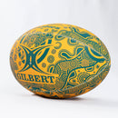 Gilbert Wallabies Australian First Nations Rugby Union Indigenous Replica Ball size 5 - new