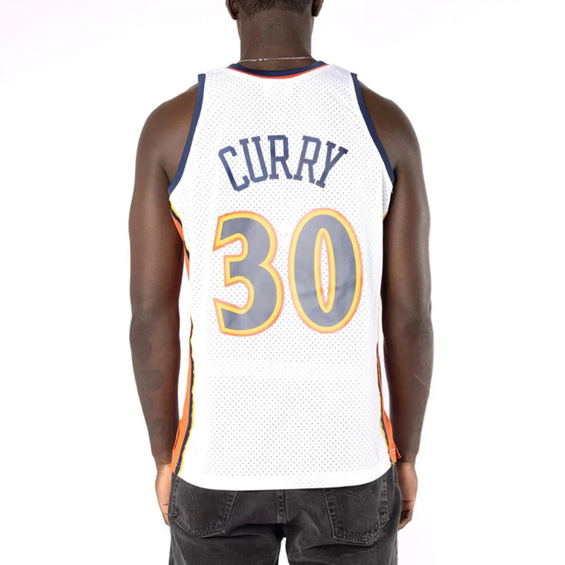 Golden State Warriors 2000-10 Stephen Curry 30 Hardwood Classics Swingman Jersey by Mitchell & Ness - new