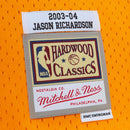 Golden State Warriors 2003-04 Jason Richardson 23 Hardwood Classics Swingman Jersey by Mitchell & Ness - new