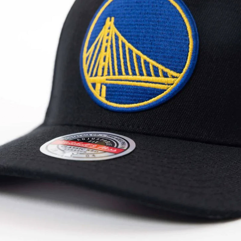 Golden State Warriors Color Team Logo Snapback Cap by Mitchell & Ness - new