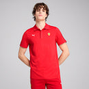 Scuderia Ferrari Race Men's Race Cloudspun Polo Rosso Corsa by Puma - new