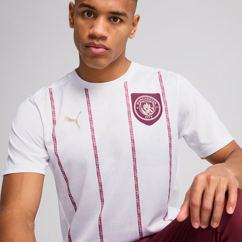 Manchester City FC 2024/25 Men's Pre Match Jersey Football Soccer by Puma - new