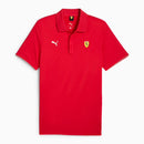 Scuderia Ferrari Race Men's Race Cloudspun Polo Rosso Corsa by Puma - new
