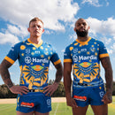 Parramatta Eels 2025 Men's Indigenous Jersey NRL Rugby League by Macron - new