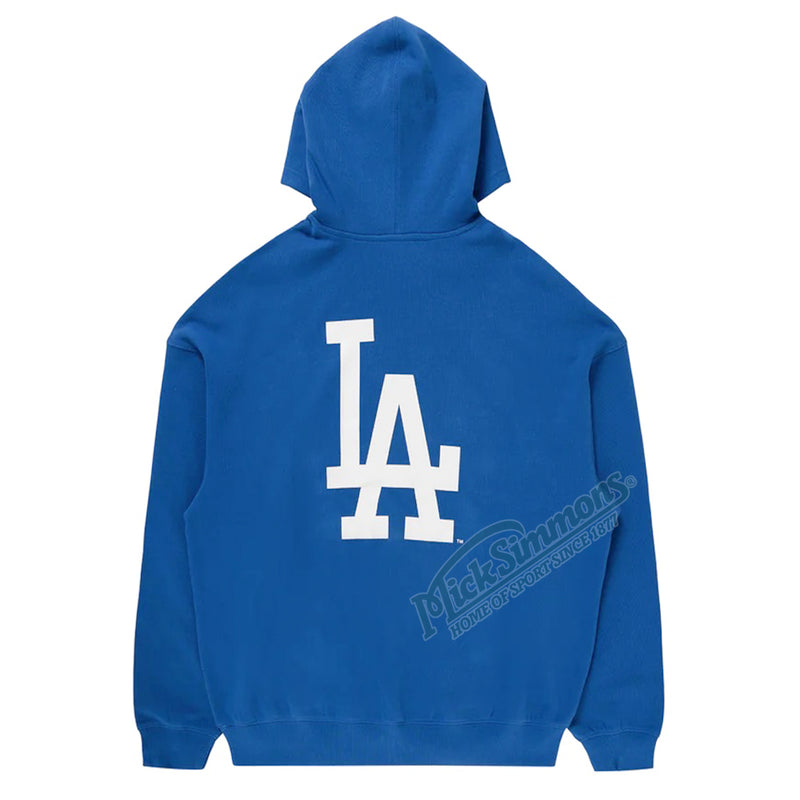 Los Angeles Dodgers Classic Crest hoodies MLB Classic Blue By Majestic Mick Simmons Sport