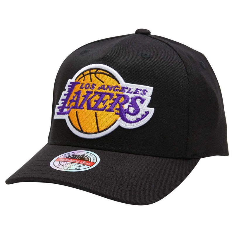 Los Angeles Lakers Classic Redline Snapback 5 Panel Cap by Mitchell & Ness - new