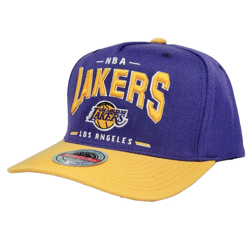 Los Angeles Lakers HEADLINE ARCH Snapback By Mitchell & Ness - new