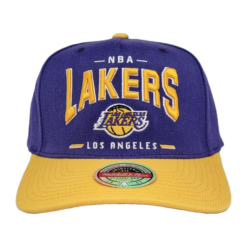 Los Angeles Lakers HEADLINE ARCH Snapback By Mitchell & Ness - new