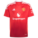 Manchester United 2024/25 Kid's Replica Home Jersey Football Soccer by Adidas - new