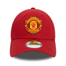 Manchester United Adult Dark Red 9Forthy Cap Cloth Strap Adjustable Football (Soccer) By New Era - new