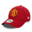 Manchester United Adult Dark Red 9Forthy Cap Cloth Strap Adjustable Football (Soccer) By New Era - new