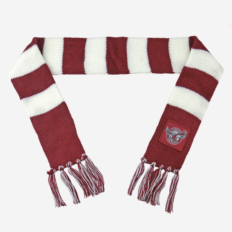 Manly Sea Eagles NRL Rugby League Baby Infant Scarf - new