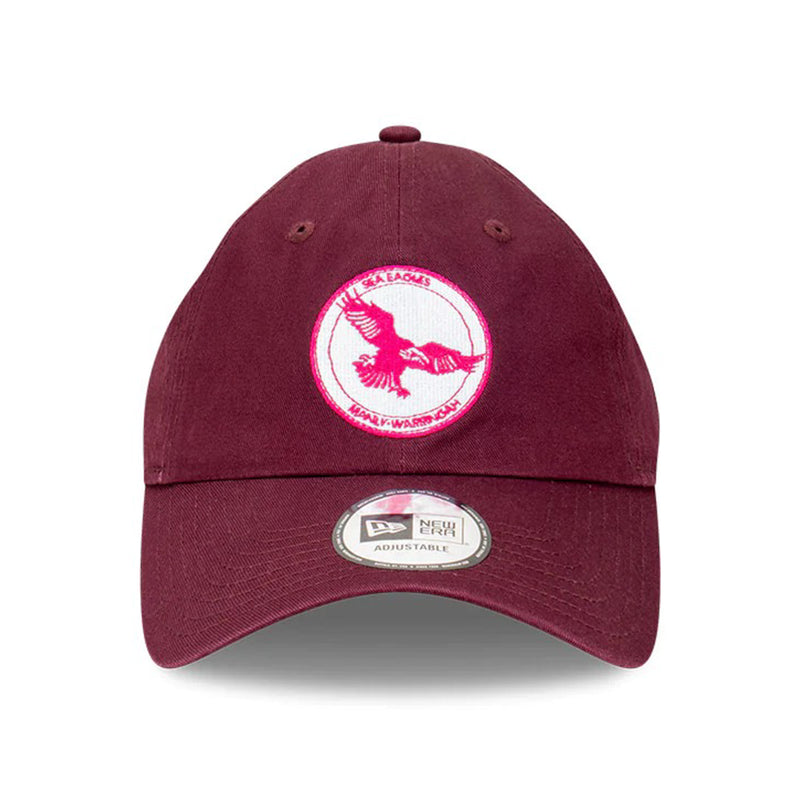 Manly Sea Eagles Official Team Colours Cap Classic Heritage Retro Snapback NRL Rugby League by New Era - new