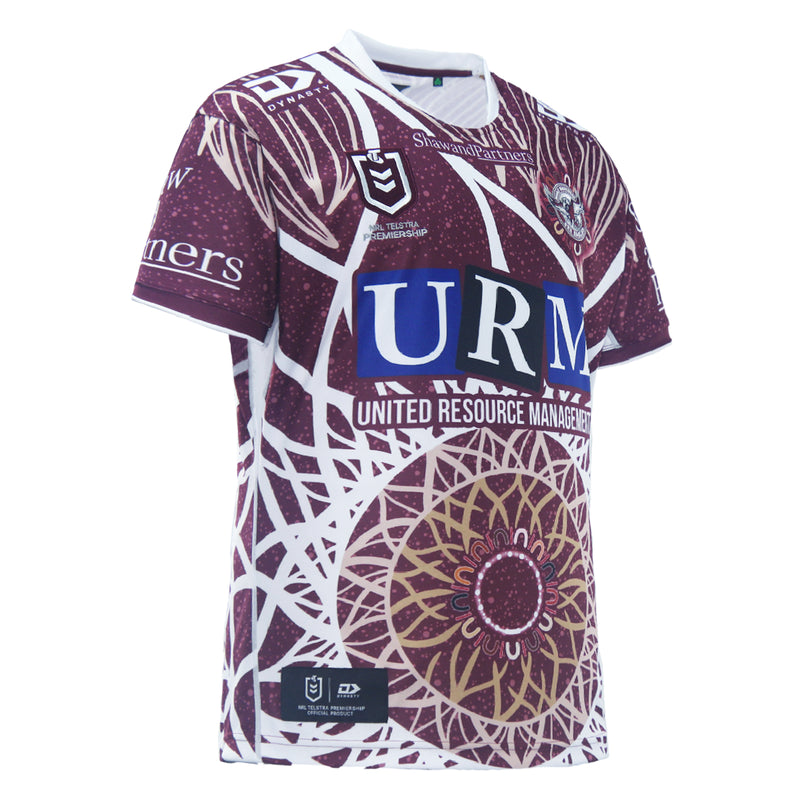 Manly Warringah Sea Eagles 2023 Indigenous Men's NRL Rugby League Jersey - new