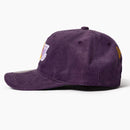 Los Angeles Lakers Retro Corduroy Origins Snapback Cap by Mitchell & Ness - new