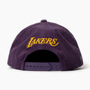 Los Angeles Lakers Retro Corduroy Origins Snapback Cap by Mitchell & Ness - new