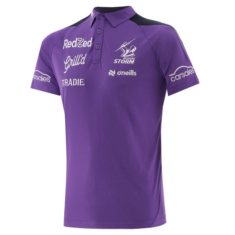 Melbourne Storm 2024 Men's Media Polo NRL Rugby League by O'Neills - new