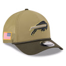 Buffalo Bills Official 9SEVENTY NFL Salute to Service Trucker Cap Snapback By New Era - new