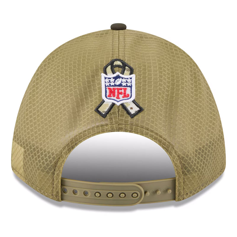 Buffalo Bills Official 9SEVENTY NFL Salute to Service Trucker Cap Snapback By New Era - new