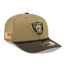 Las Vegas Raiders Official 9SEVENTY NFL Salute to Service Trucker Cap Snapback By New Era - new