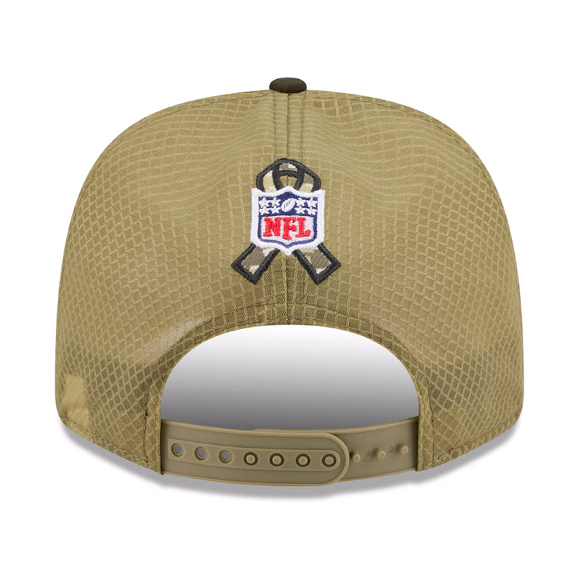 Las Vegas Raiders Official 9SEVENTY NFL Salute to Service Trucker Cap Snapback By New Era - new