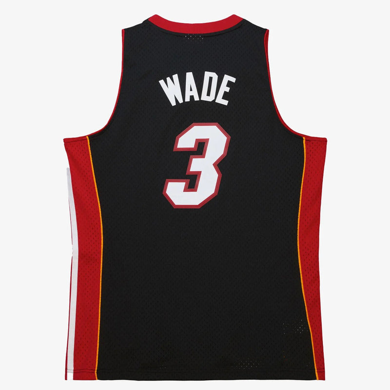 Miami Heat 2012-13 Road Dwyane Wade Swingman NBA Hardwood Classics Swingman Jersey by Mitchell & Ness - new