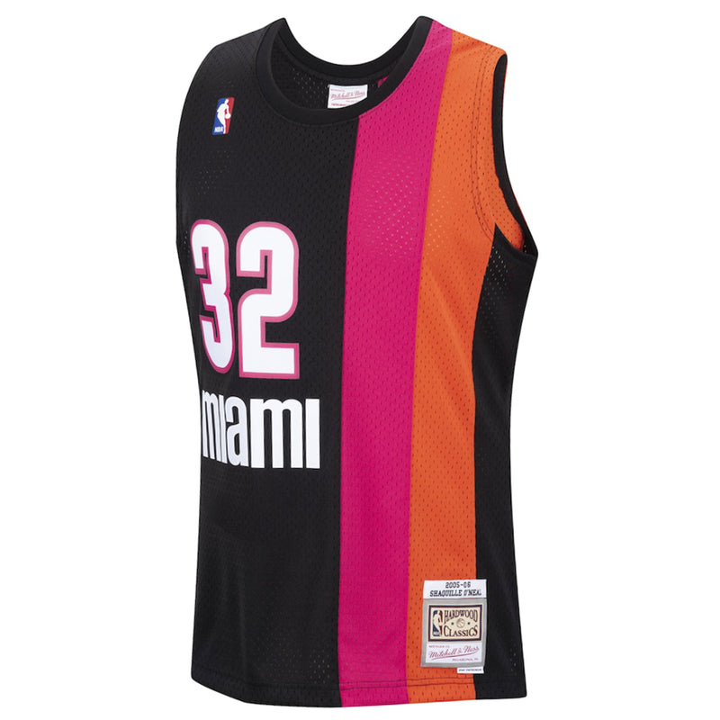 Miami Heat O'Neal 2005-06 Alternate Swingman Jersey Hardwood Classics by Mitchell & Ness - new