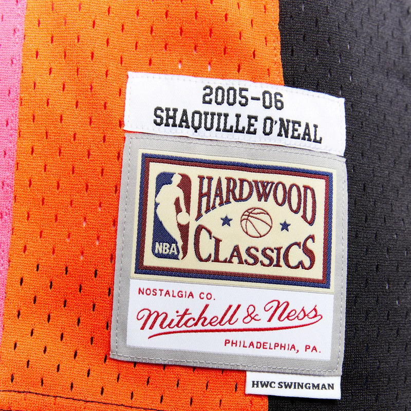 Miami Heat O'Neal 2005-06 Alternate Swingman Jersey Hardwood Classics by Mitchell & Ness - new