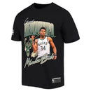 Milwaukee Bucks Giannis Antetokounmpo M JONES T-Shirt NBA by Mitchell & Ness - new