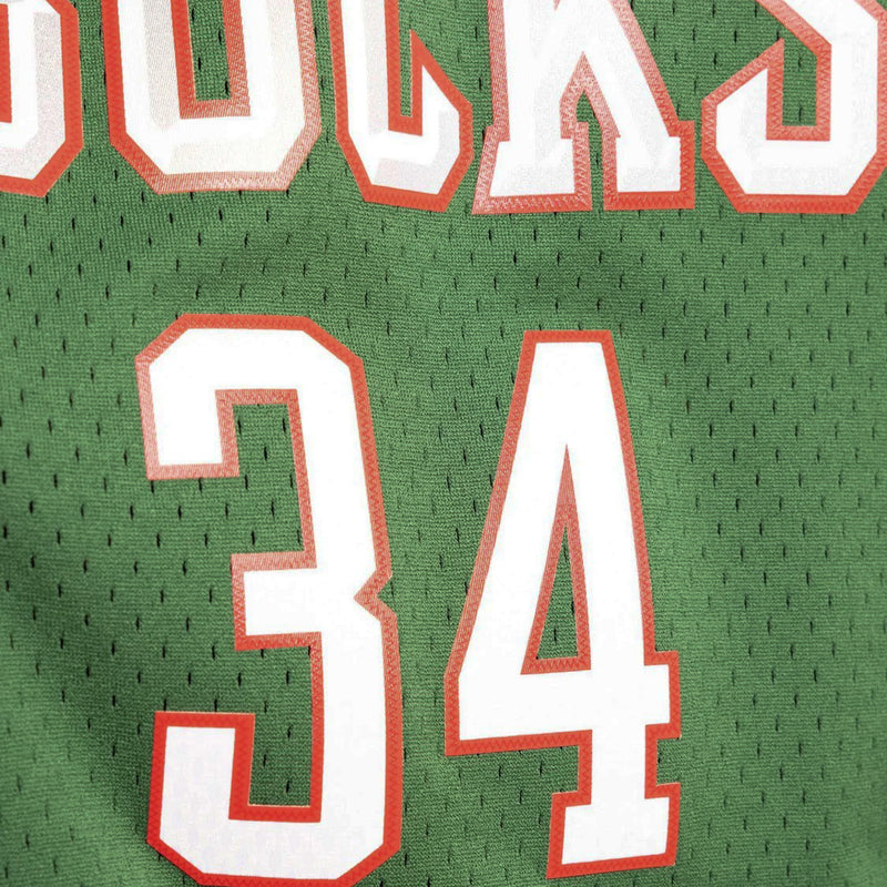 Milwaukee Bucks Road 2013-14 Giannis Antetokounmpo NBA Hardwood Classics Swingman Jersey by Mitchell & Ness - new