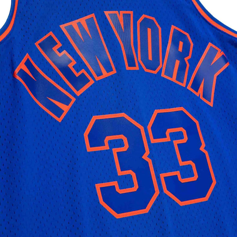 New York Knicks 1996-97 Patrick Ewing Hardwood Classics Swingman Jersey by Mitchell & Ness - new