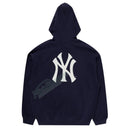 New York Yankees Classic Crest hoodies MLB True Blue By Majestic - new