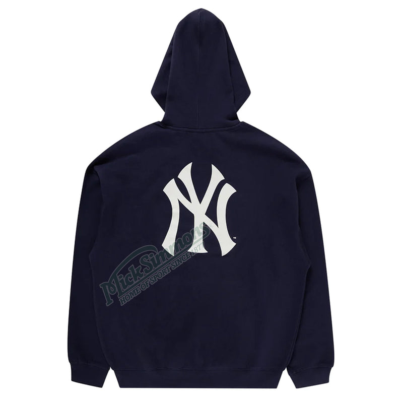 New York Yankees Classic Crest hoodies MLB True Blue By Majestic - new