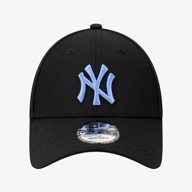 New York Yankees New Era 9Forty Cap Cloth Strap Adjustable Black - new