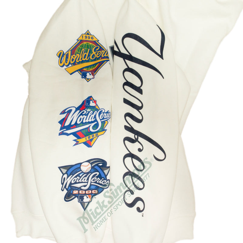 New York Yankees Vintage OTH Hoodie MLB Vintage White By Majestic - new